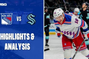 Panarin Has 2 Goal Night In Rangers Bounce Back Win Over Kraken | New York Rangers