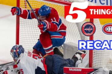 MONTREAL CANADIENS RECAP GAME