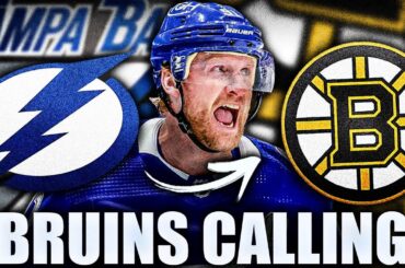 BOSTON BRUINS CALLING ON STEVEN STAMKOS: TAMPA BAY LIGHTNING TRADE RUMOURS & NHL SIGNING NEWS 2023