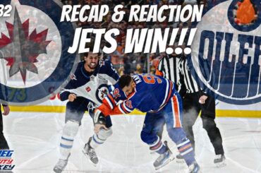 NO QUIT! Jets Battle Back and WIn 3-2 In OT! -  23/24 Winnipeg Jets Game Recap&Reaction 5/82