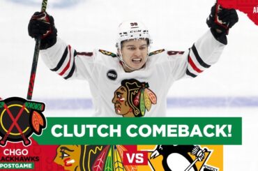 Connor Bedard & Chicago Blackhawks RALLY for Comeback Victory in Opener! | CHGO Blackhawks Postgame