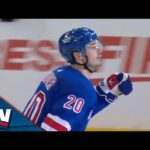 Rangers' Chris Kreider Bangs In Feed From Mika Zibanejad To Cap Off Two-On-One Goal