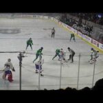 Vasily Podkolzin of the Abbotsford Canucks scores vs. the Laval Rocket 10/13/23