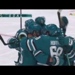 Thomas Bordeleau Scores His First NHL Goal - Sharks vs. Avalanche - October 14, 2023