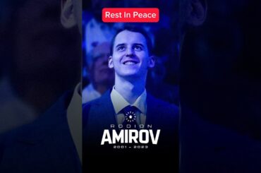 The Toronto Maple Leafs Announce the Sudden Passing of Rodion Amirov