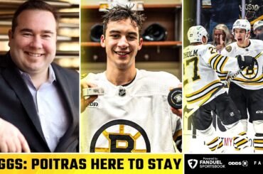 Haggs: Bruins Rookie Matt Poitras is Here to 'STAY' This Season