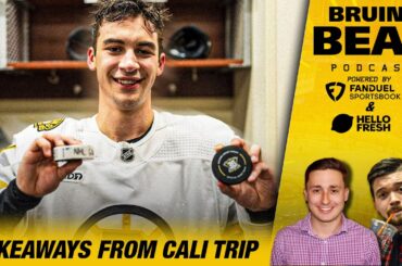 Biggest takeaways from Bruins California Trip | Bruins Beat