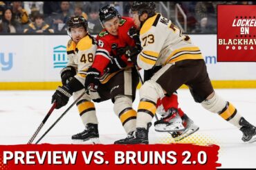 Chicago Blackhawks vs Boston Bruins 2.0 Preview, Philipp Kurashev's Return, + Early Prospects Update