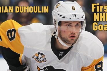 Brian Dumoulin #8 (Pittsburgh Penguins) first NHL goal Dec 15, 2014 (Classic NHL)