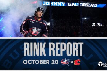 Johnny Gaudreau set to face old team and Zach Werenski returns vs. Calgary | Rink Report (10/20/23)