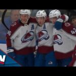 Avalanche's Bowen Byram, Nathan MacKinnon Strike 11 Seconds Apart vs. Islanders