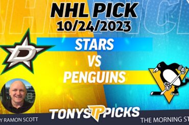 Dallas Stars vs Pittsburgh Penguins 10/24/2023 FREE NHL Picks and Predictions on Morning Steam Show