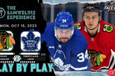 🔥CHICAGO BLACKHAWKS vs TORONTO MAPLE LEAFS🔥  Live Play-by-Play Action!