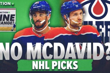 Will Edmonton Oilers Survive Without Connor McDavid? NHL Picks & Frozen Frenzy Bets | Line Change!