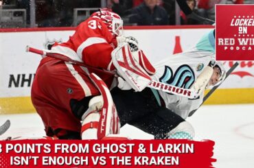 Red Wings Fall in OT to Kraken Despite 3rd Period Comeback Lead by Larkin & Gostisbehere