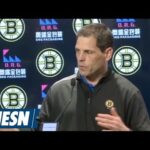 Don Sweeney on the Boston Bruins signing John Moore