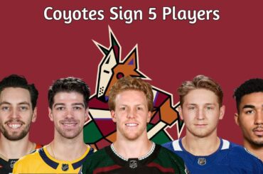 Coyotes Sign 5 Players