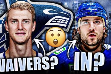 TYLER MYERS TO WAIVERS? CHRIS TANEV ACTUALLY COMING BACK? Vancouver Canucks News & NHL Trade Rumours