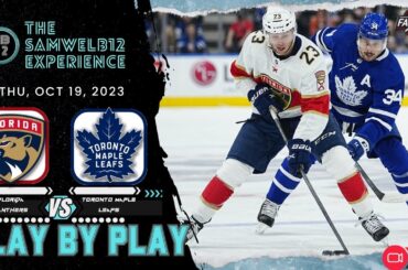 TORONTO MAPLE LEAFS vs FLORIDA PANTHERS | LIVE NHL Hockey - Play by Play | reactions | chat