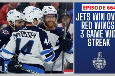 Winnipeg Jets on a 3 game winning streak, win over Detroit, travel to Montreal, Bombers Stamps