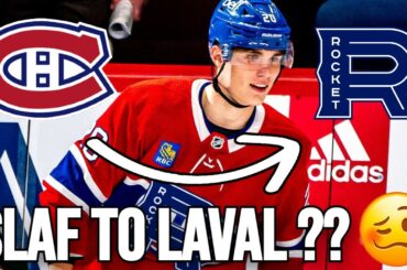 JURAJ SLAFKOVSKY TO LAVAL ?? MONTREAL CANADIENS NEWS TODAY & HABS TALK