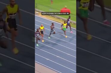 Noah Lyles knocks off Olympic champ in Paris 100m! 😲