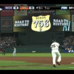 Bonds breaks Aaron's record with No. 756