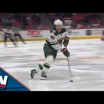 Wild's Ryan Hartman Steals Puck Off Capitals To Score Breakaway Goal