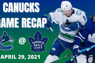 Canucks game recap: Kole Lind impressive in debut, Matthews and Marner dominate