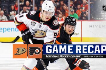 Ducks @ Flyers 10/28 | NHL Highlights 2023