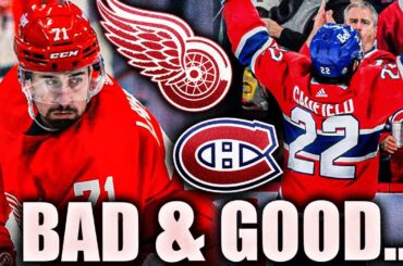 RED WINGS ARE SUPER DISAPPOINTING… + COLE CAUFIELD OVERTIME WINNER AGAIN (Habs, Detroit NHL News)