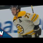 Bruins' Charlie McAvoy Imitates Bobby Orr With Airborne Goal Against Red Wings