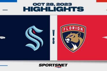 NHL Highlights | Kraken vs. Panthers - October 28, 2023