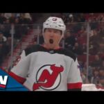 Devils' Toffoli records fifth career hat trick vs. Canadiens