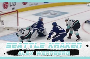 ALEX WENNBERG GOAL VS MAPLE LEAFS (3-8-22) SEATTLE KRAKEN VS TORONTO MAPLE LEAFS