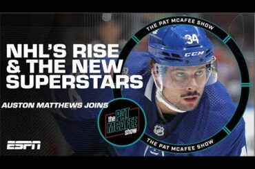 Auston Matthews is LOVING Toronto & faces of the NHL 👀 | The Pat McAfee Show