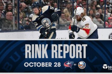 Jack Roslovic rides four-game point streak heading into game vs. Islanders 💥| Rink Report (10/28/23)