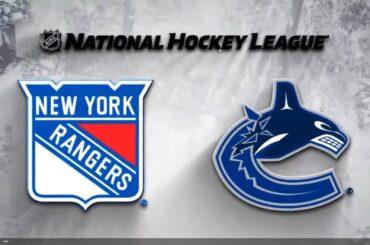 ОБЗОР NHL Vancouver Canucks vs New York Rangers 3-4 10.29.2023