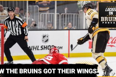 Boston Bruins get their Wings + Matthew Poitras decision immiment