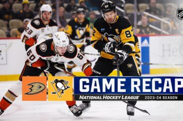 Ducks @ Penguins 10/30 | NHL Highlights 2023