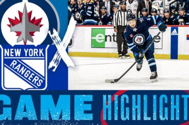 Winnipeg Jets vs. New York Rangers - Game Highlights