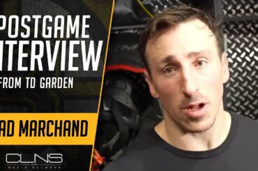 Brad Marchand on Bruins "Big Win" vs Panthers | Postgame