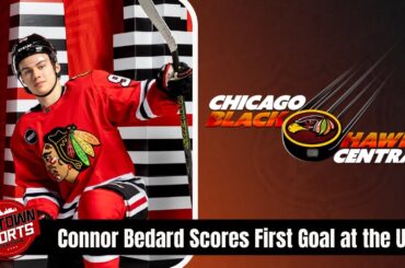 Bedard Scores First Home Goal in Close Loss to Vegas