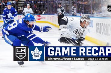 Kings @ Maple Leafs 10/31 | NHL Highlights