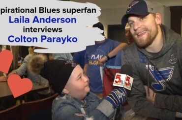 Play Gloria! Laila Anderson interviews Colton Parayko after Game 4 win