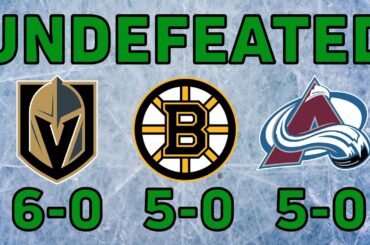 Undefeated NHL Teams