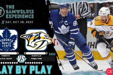 🔵TORONTO MAPLE LEAFS vs. NASHVILLE PREDATORS live NHL Hockey | Play by Play