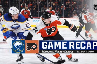 Sabres @ Flyers 11/1 | NHL Highlights 2023