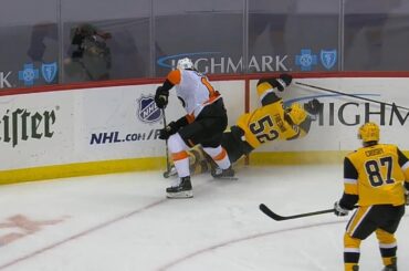 Nolan Patrick Boarding Penalty Against Mark Friedman