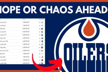 Edmonton Oilers November Schedule BREAKDOWN | Can The Oilers Right The Ship?